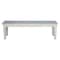 International Concepts Shaker Style Bench, Unfinished BE-60S - alternate 5